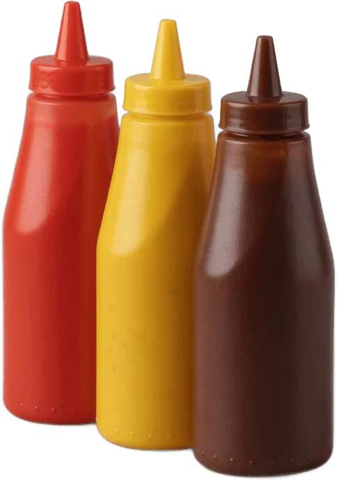 Bisnagas de molhos