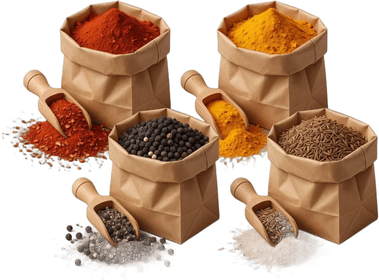 Kraft Gewürzbeutel