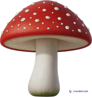 Red spotted toadstool