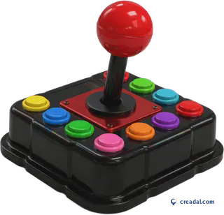 Retro arcade joystick