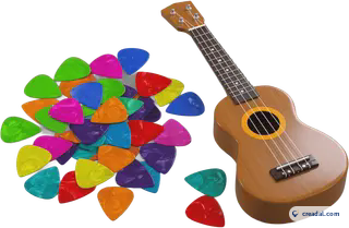 Ukulele and picks