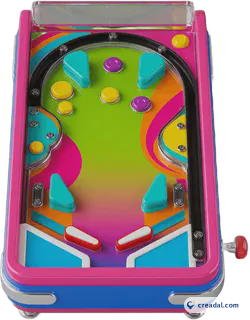 Tabletop pinball machine
