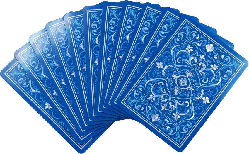 Fanned Playing Cards