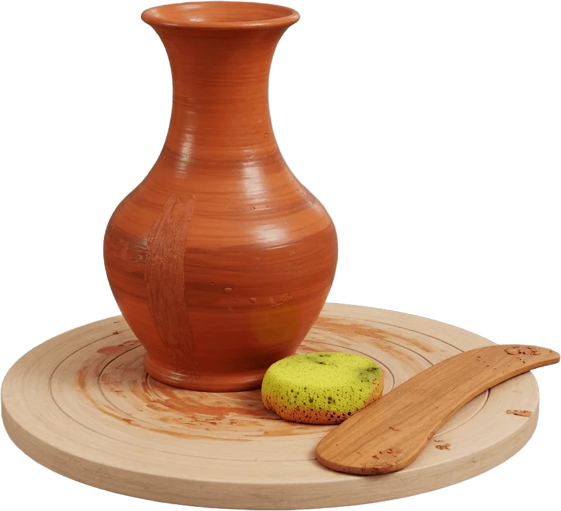 Clay Pottery Wheel