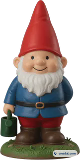 Smiling Garden Gnome