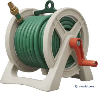 Green Hose Reel