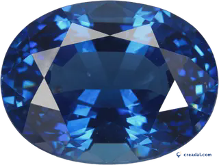 Blauer Saphir Edelstein
