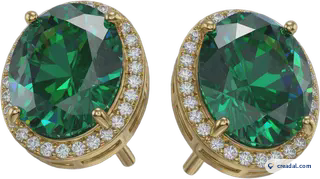 Edelstein Ohrstecker