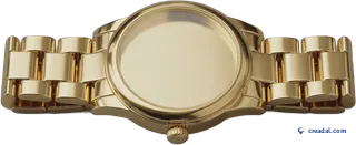 Goldene Armbanduhr