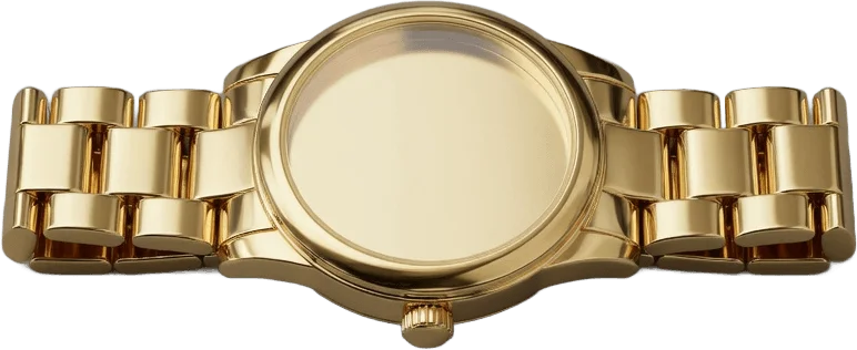 Montre-bracelet dorée