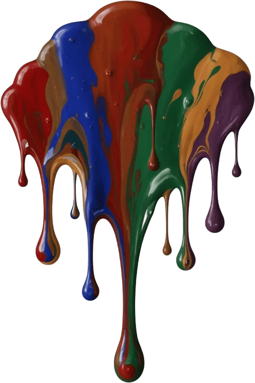 絵の具の滴