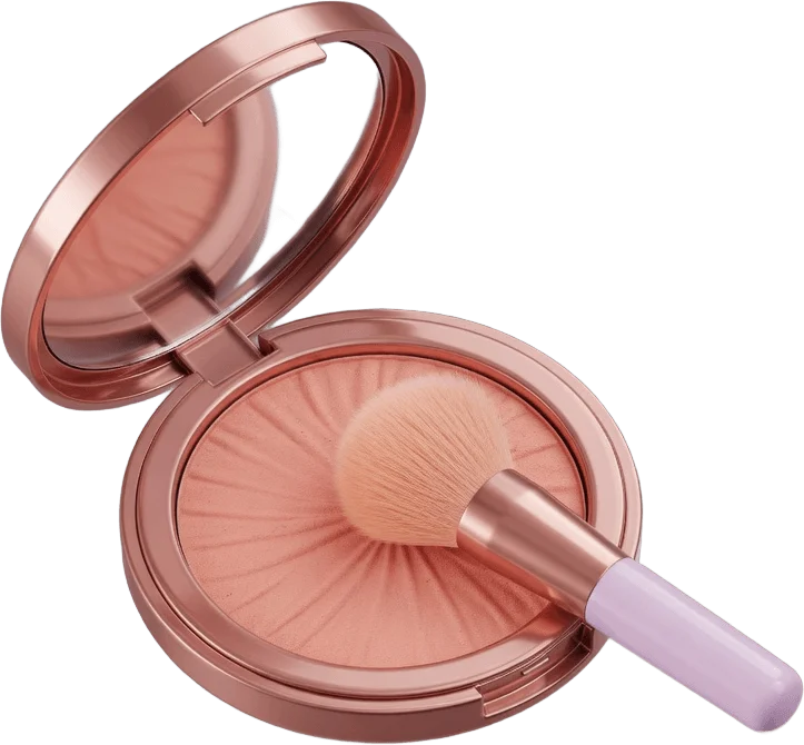 Round Blush Compact