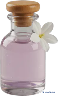 Flacon d'huile essentielle