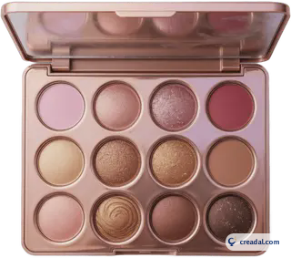 Palette de fards ouverte