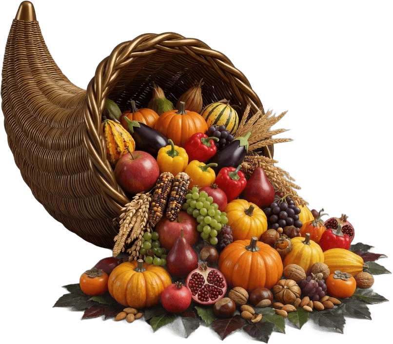 Overflowing Harvest Cornucopia
