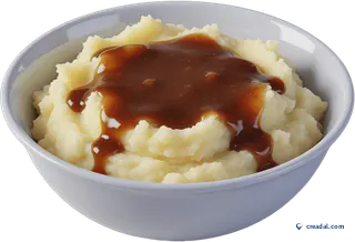 Püree mit Soße