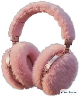 Cache-oreilles Roses Duveteux