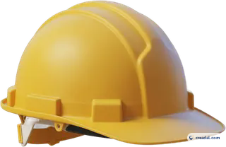 Casque de chantier jaune