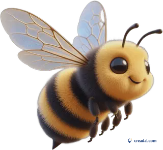 Cute Honey Bee