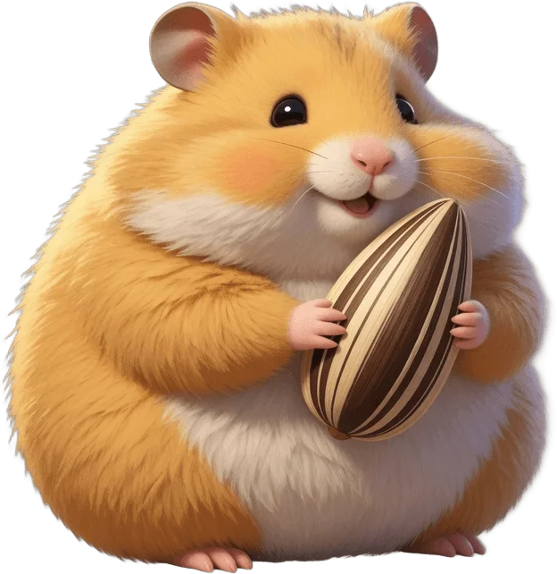 Hamster Doré Rond