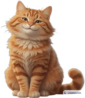 Fluffy Ginger Tabby