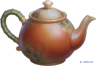 Herbal Teapot Cutout