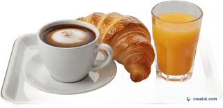 Breakfast Tray Illustration