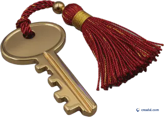 Brass Room Key