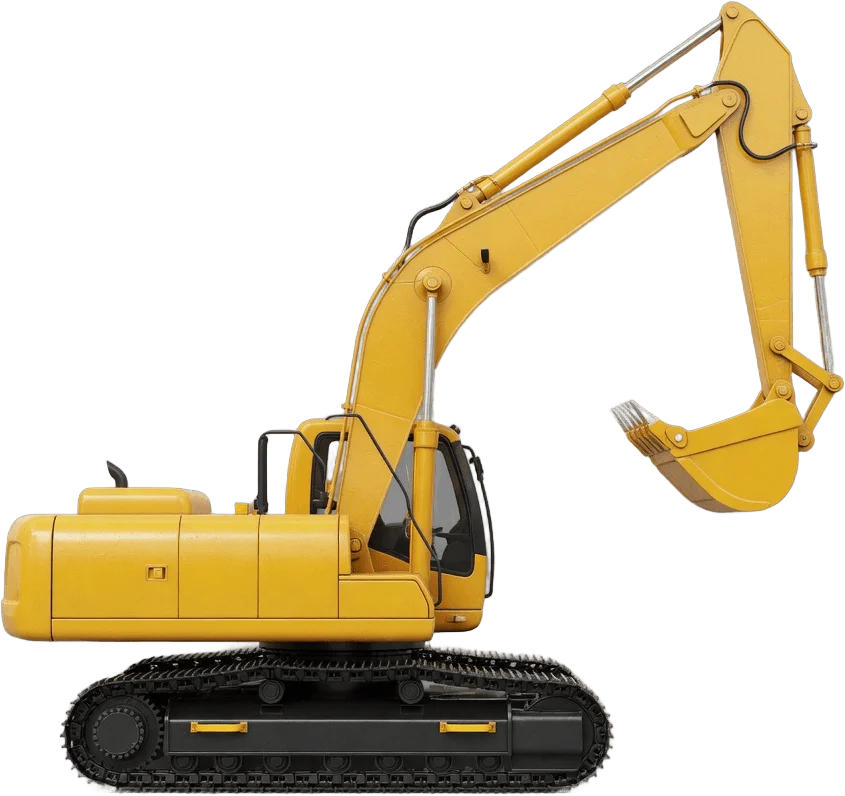 Pelleteuse jaune