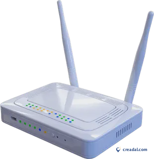 Routeur WiFi blanc