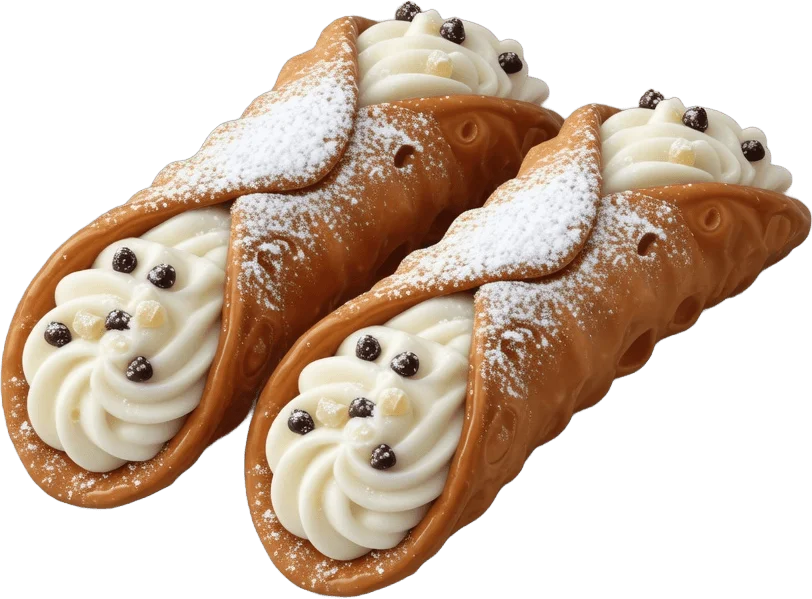 Deux Cannolis Siciliens