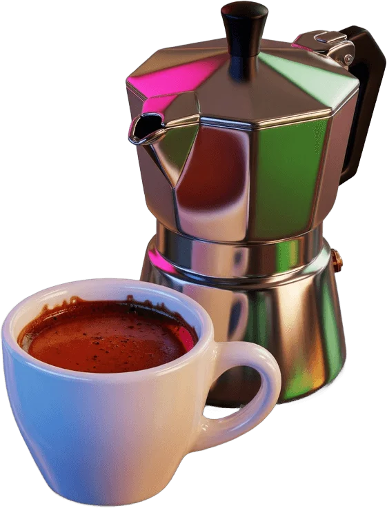 Tasse espresso et moka