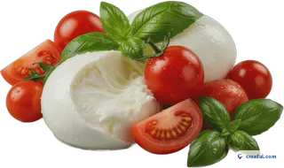Mozzarella fraîche caprese