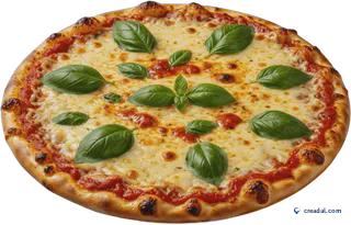 Pizza Margherita au Basilic