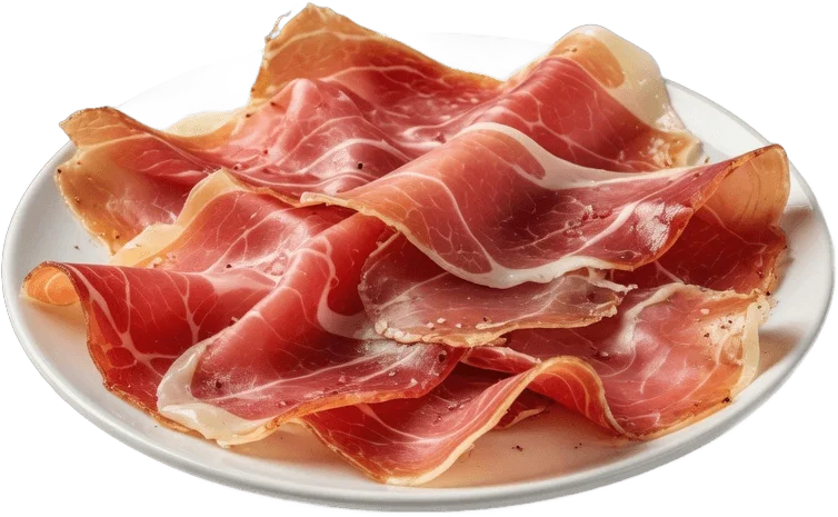 Sliced Prosciutto Plate