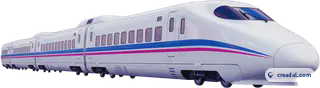 Shinkansen blanc