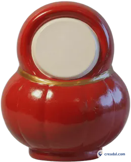 Poupée Daruma Rouge