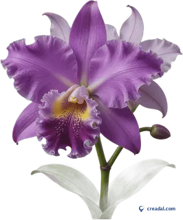 Orquídea Tropical Roxa