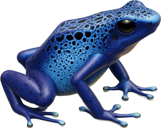 Grenouille Fléchette Bleue