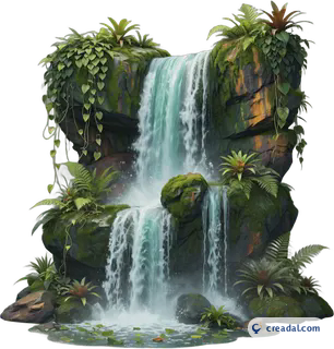 Cachoeira da floresta