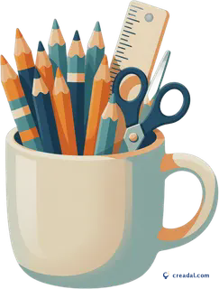 Mug porte-crayons