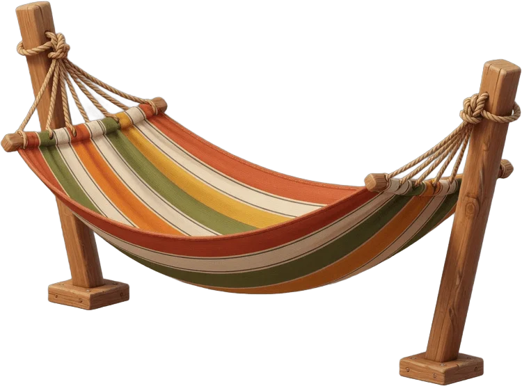 Hamac Rayé de Camping