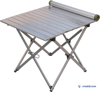 Mesa dobrável de camping