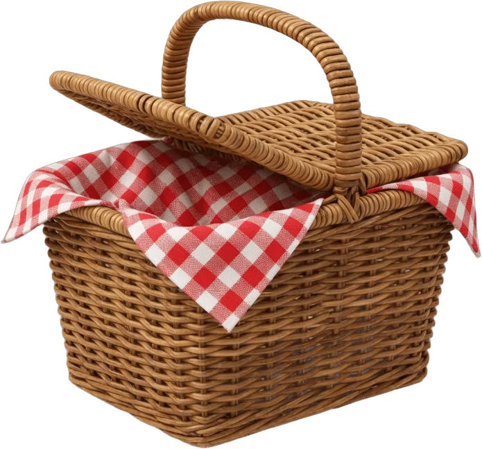 Wicker Picnic Basket