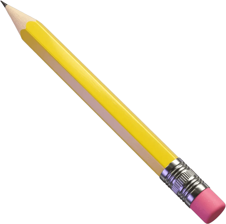 Yellow Hexagonal Pencil