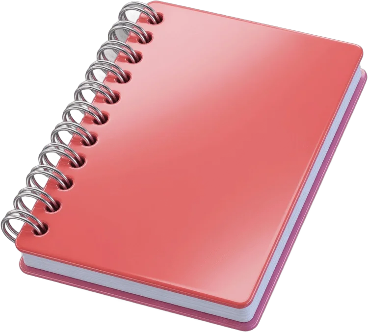 Spiral bound notebook