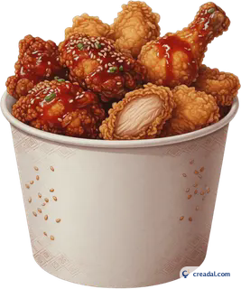 Poulet frit coréen