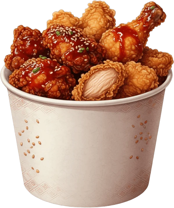 Korean fried chicken