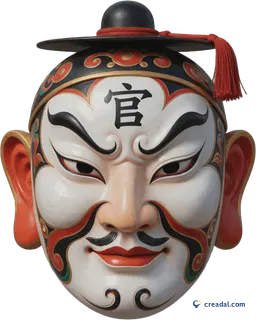 Masque talchum coréen