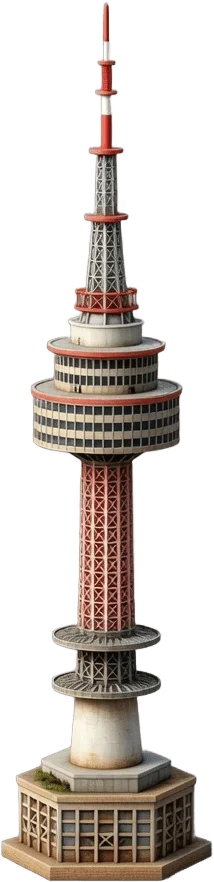 Seoul Tower Model